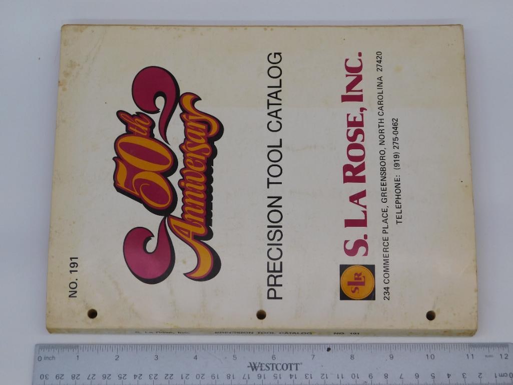 S. La Rose Precision Tool Catalog 50th Anniversary - 12