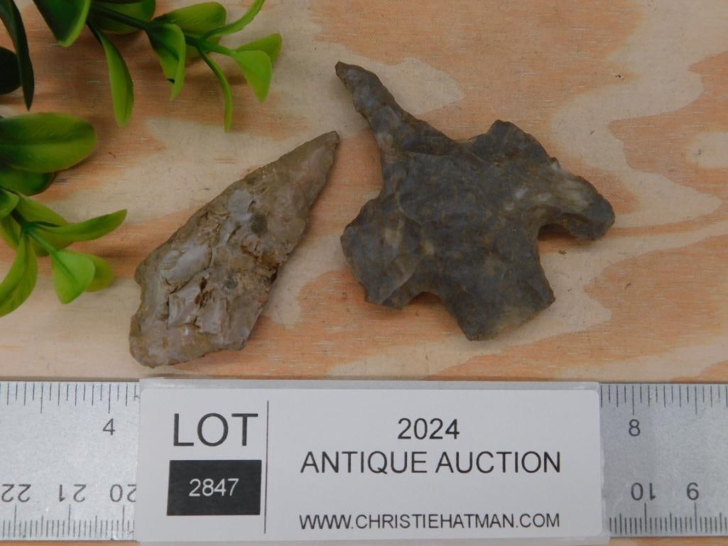 HAND KNAPPED ARTIFACTS ROCK STONE LAPIDARY SPECIMEN - 3