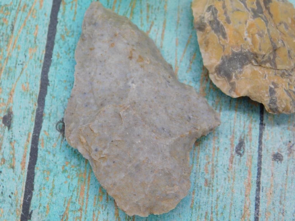 HAND KNAPPED ARTIFACTS ROCK STONE LAPIDARY SPECIMEN - 2