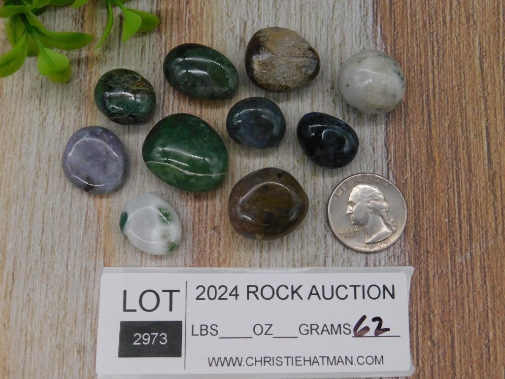 TUMBLED ROCK STONE LAPIDARY SPECIMEN - 2