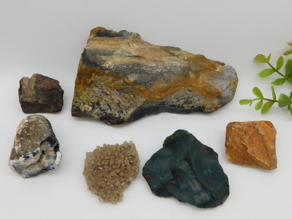 1 POUND MIXED STONE LOT ROCK STONE LAPIDARY SPECIMEN: 1 POUND MIXED STONE LOT ROCK STONE LAPIDARY SPECIMEN