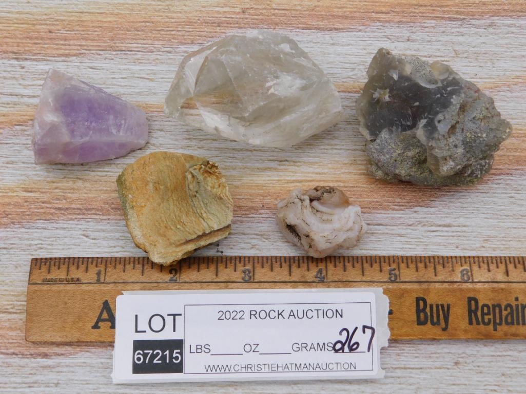 MIXED LOT ROCK STONE LAPIDARY SPECIMEN - 2