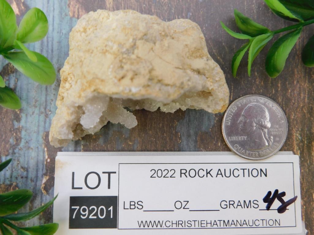 GEODE ROCK STONE LAPIDARY SPECIMEN - 2