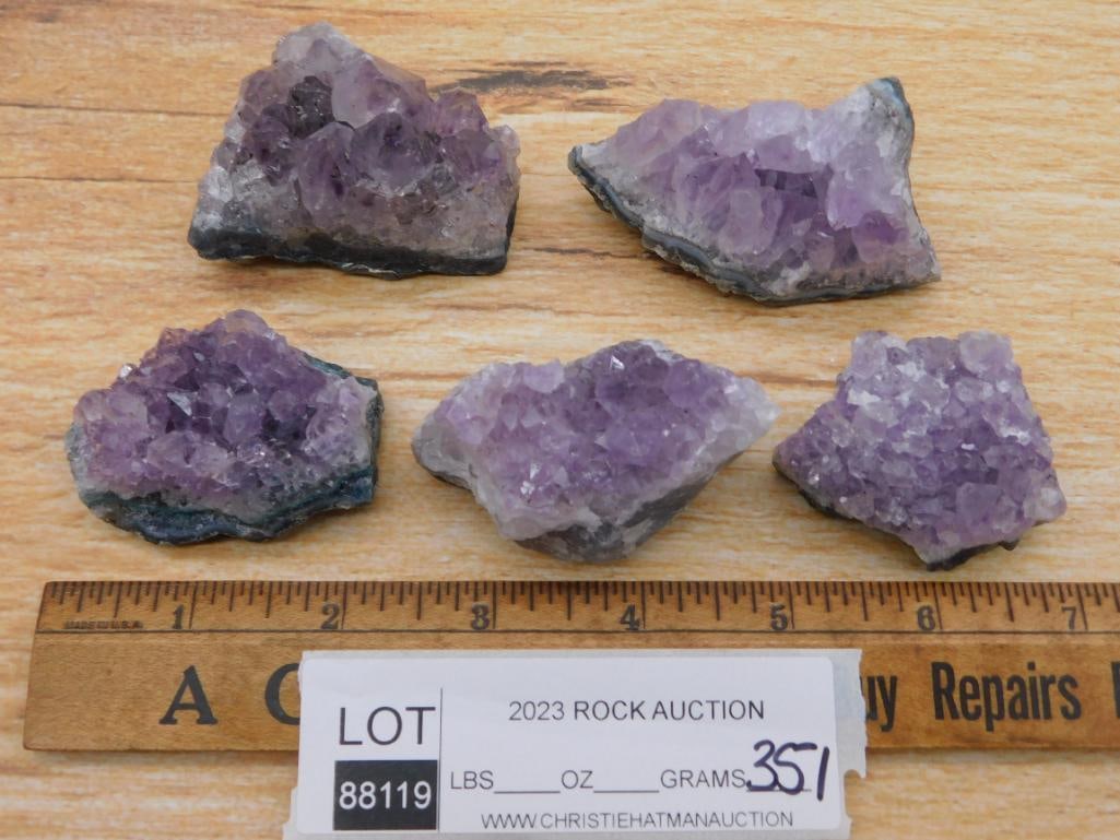 AMETHYST ROCK STONE LAPIDARY SPECIMEN - 2