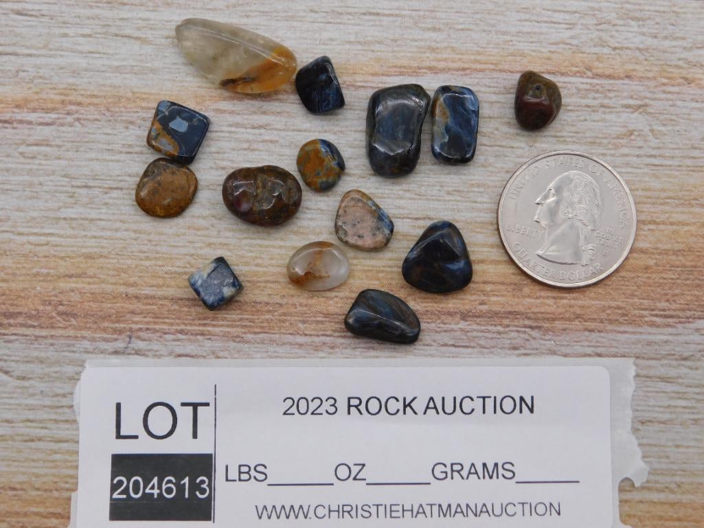 PIETERSITE ROCK STONE LAPIDARY SPECIMEN - 2