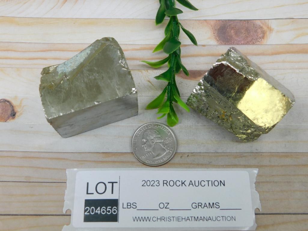 ILLUSTRIOUS SPANISH PYRITE CUBE ROCK STONE LAPIDARY SPECIMEN - 2