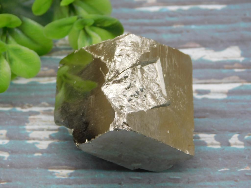 ILLUSTRIOUS SPANISH PYRITE CUBE ROCK STONE LAPIDARY SPECIMEN (1 of 3)