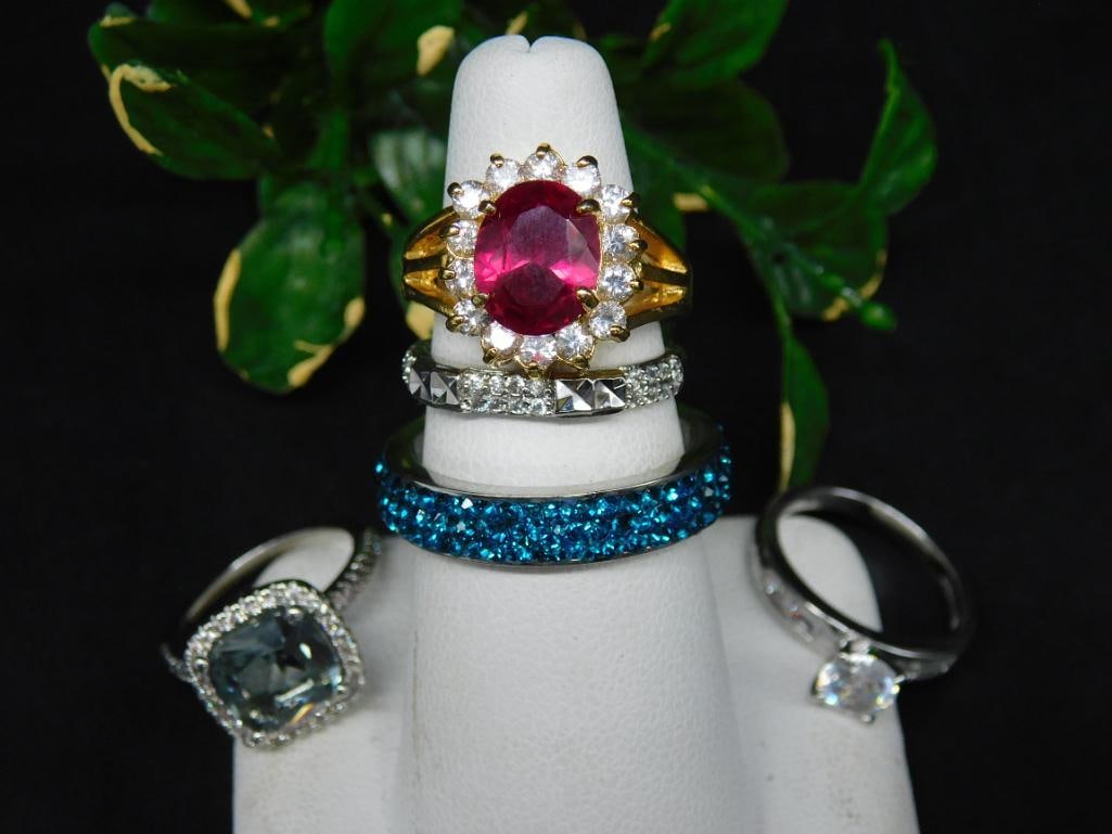 STONE RINGS ROCK STONE LAPIDARY SPECIMEN: STONE RINGS ROCK STONE LAPIDARY SPECIMEN