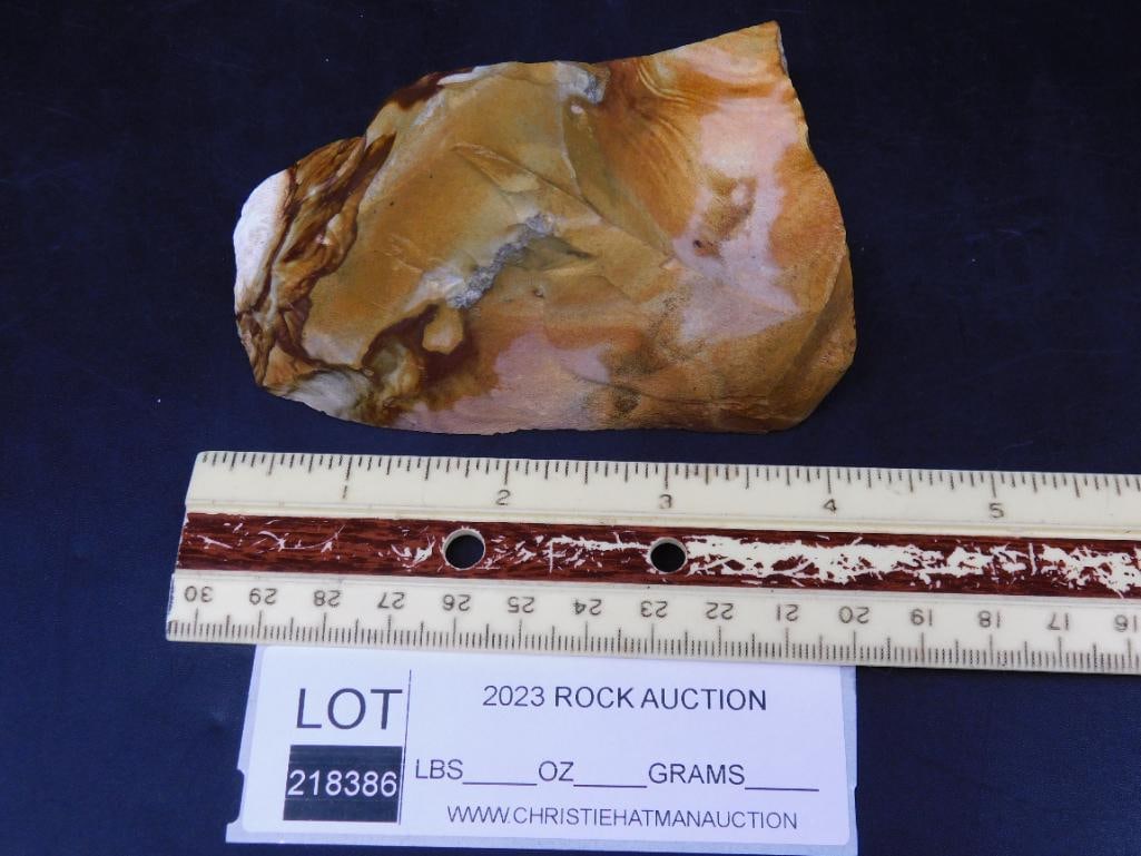 JASPER ROCK STONE LAPIDARY SPECIMEN - 2