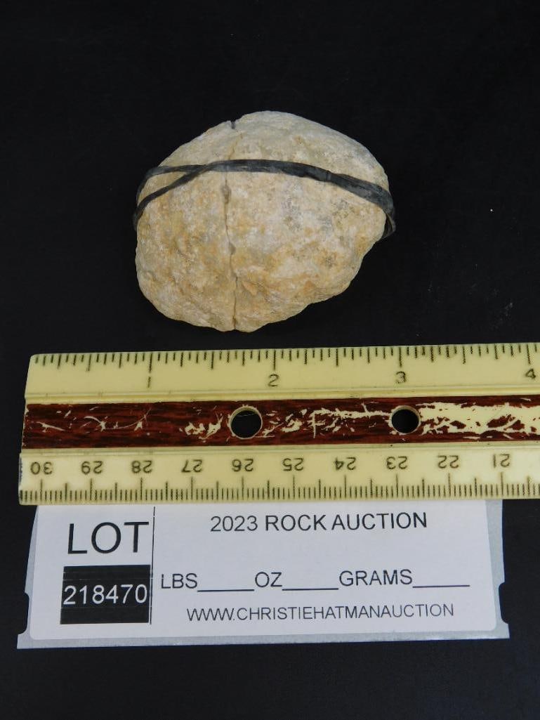 GEODE ROCK STONE LAPIDARY SPECIMEN - 2