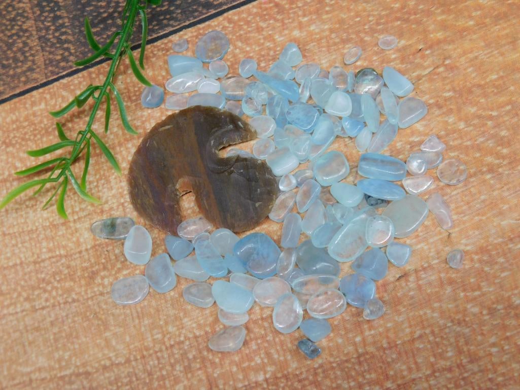 MIXED LOT ROCK STONE LAPIDARY SPECIMEN: MIXED LOT ROCK STONE LAPIDARY SPECIMEN