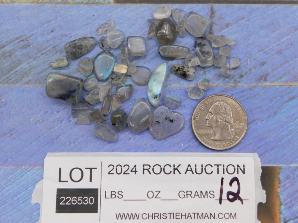 LABRADORITE ROCK STONE LAPIDARY SPECIMEN - 2