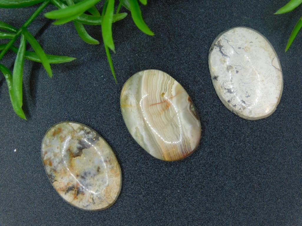 CABOCHONS ROCK STONE LAPIDARY SPECIMEN - 2