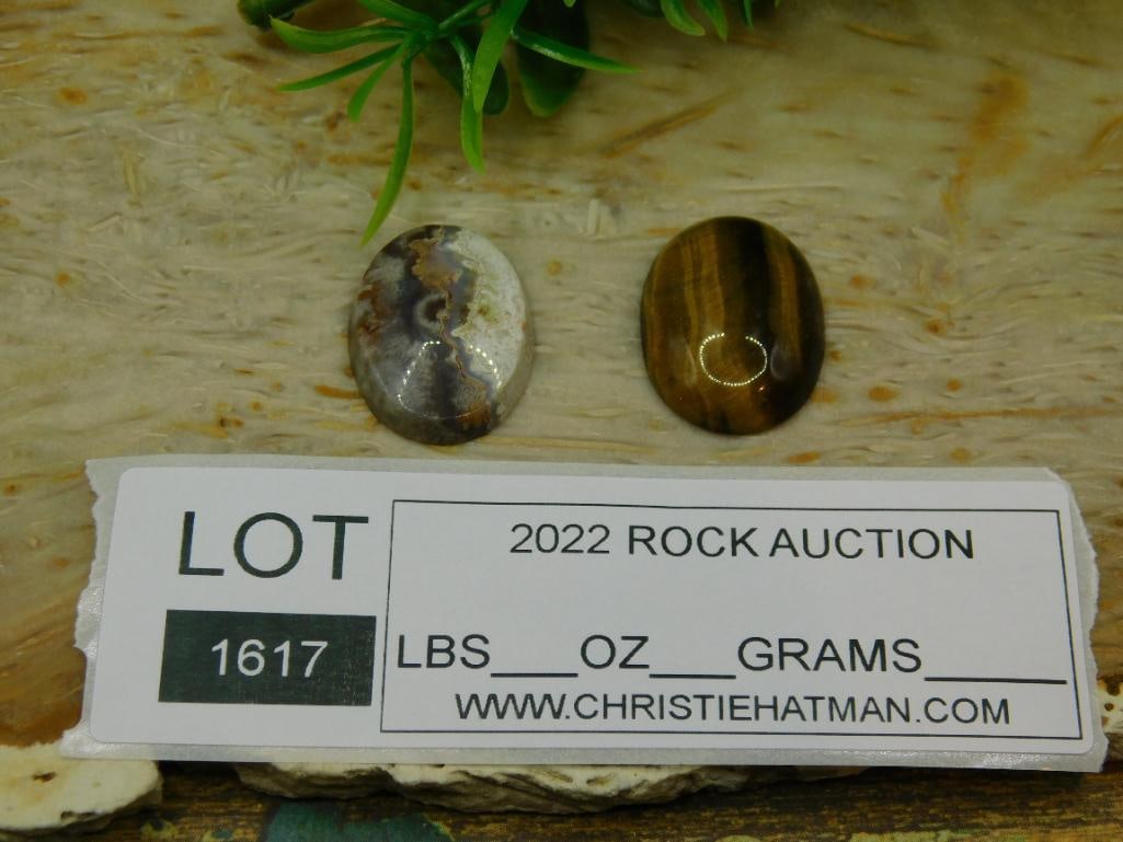 CABOCHONS ROCK STONE LAPIDARY SPECIMEN - 5