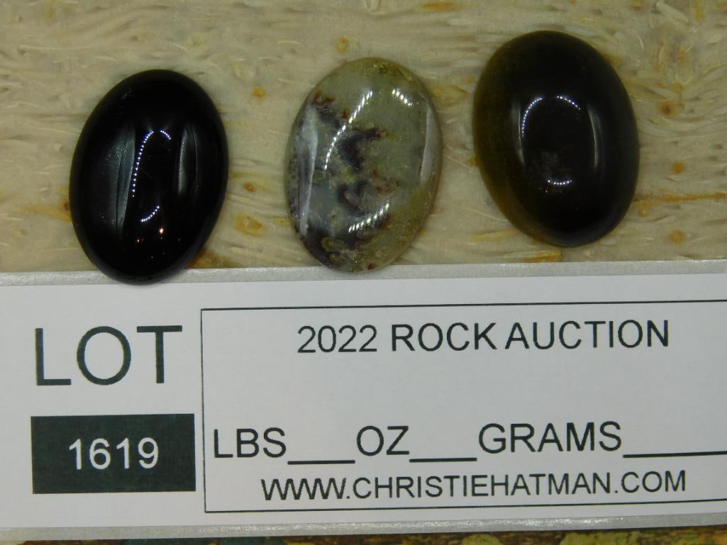 CABOCHONS ROCK STONE LAPIDARY SPECIMEN - 3