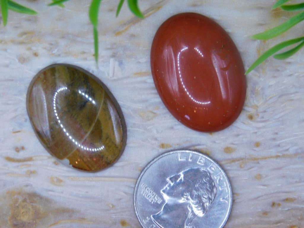 CABOCHONS ROCK STONE LAPIDARY SPECIMEN - 3