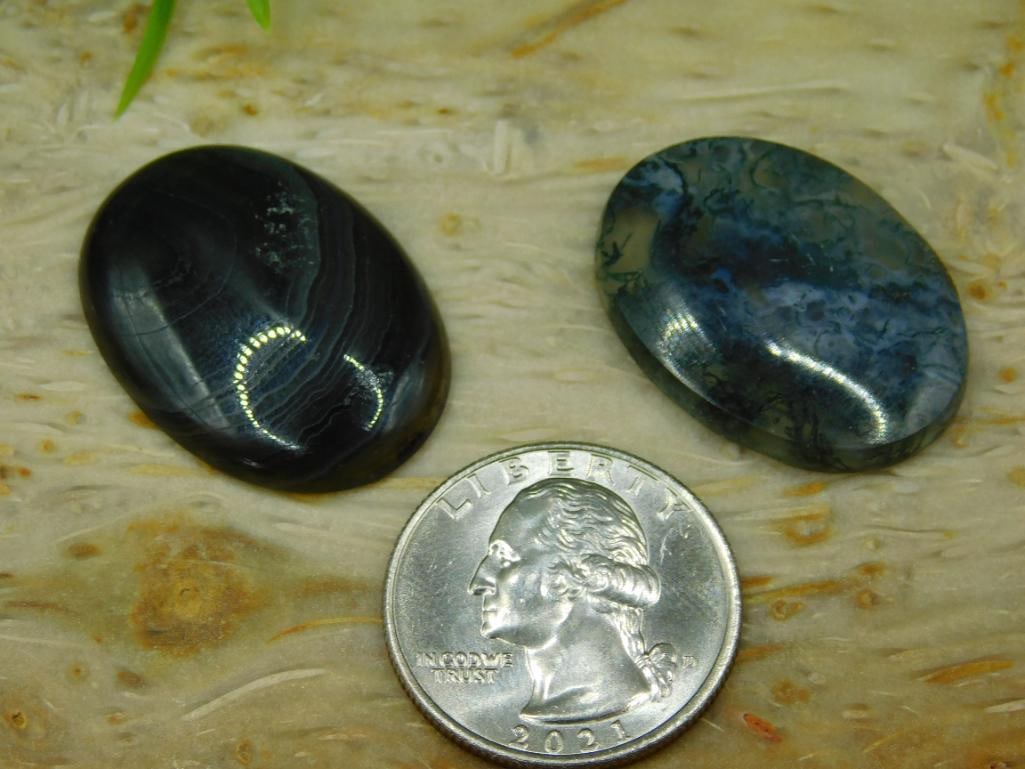 CABOCHONS ROCK STONE LAPIDARY SPECIMEN - 5