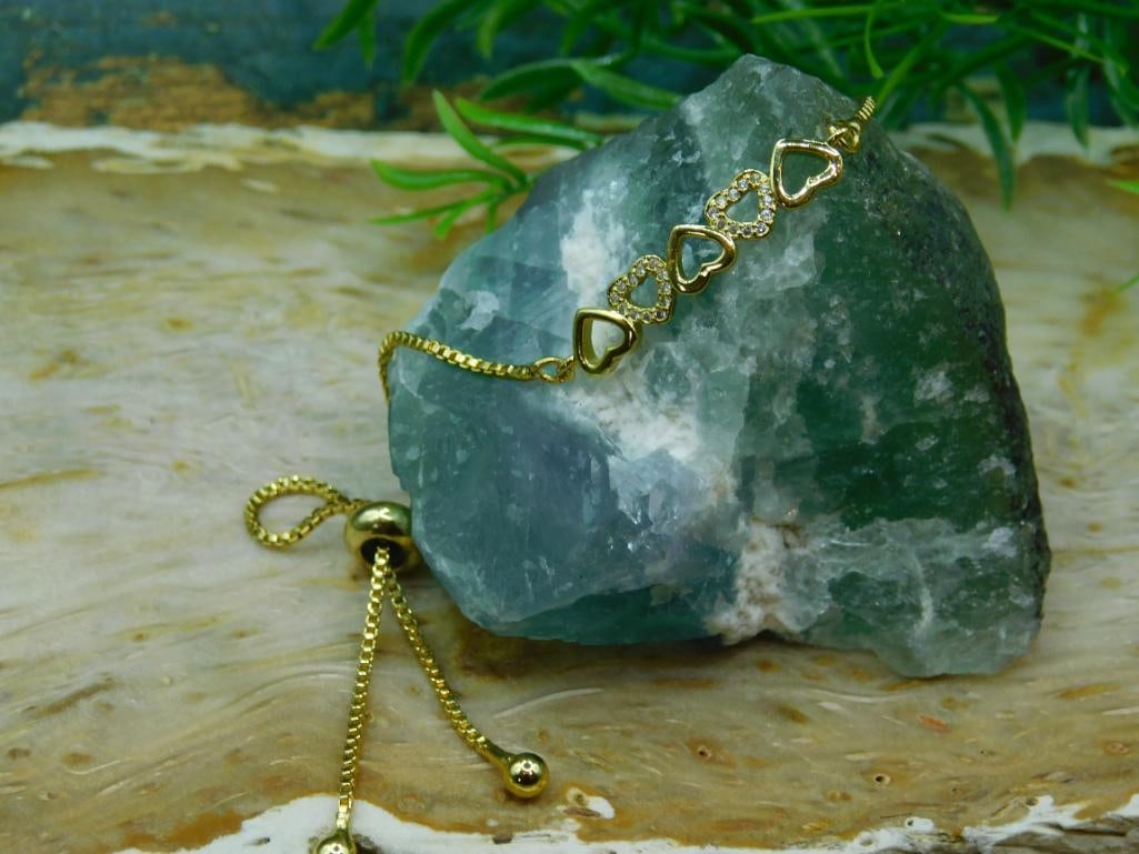 GENUINE STONE ADJUSTABLE BRACELET ROCK STONE LAPIDARY SPECIMEN: GENUINE STONE ADJUSTABLE BRACELET ROCK STONE LAPIDARY SPECIMEN