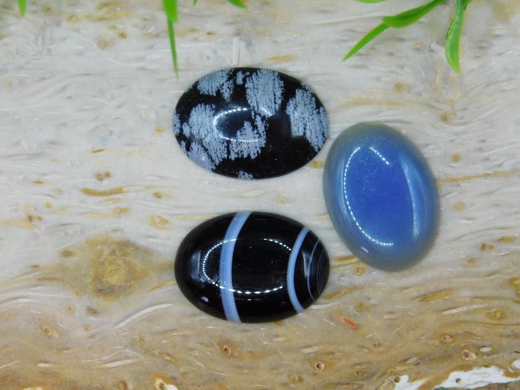 CABOCHONS ROCK STONE LAPIDARY SPECIMEN - 2