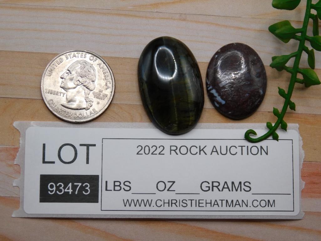 CABOCHONS ROCK STONE LAPIDARY SPECIMEN - 2
