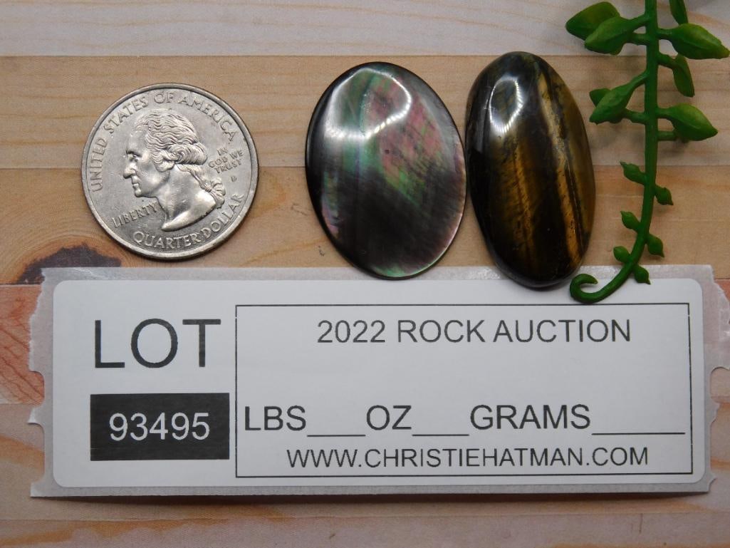 CABOCHONS ROCK STONE LAPIDARY SPECIMEN - 2