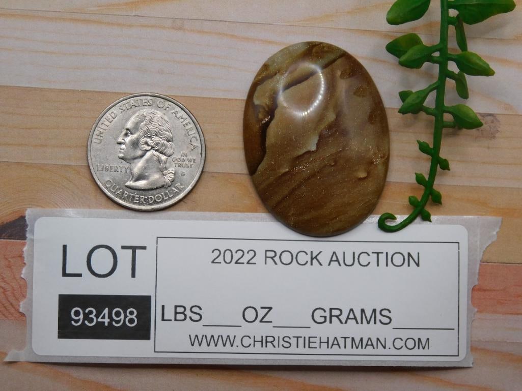 JASPER CABOCHON ROCK STONE LAPIDARY SPECIMEN - 2