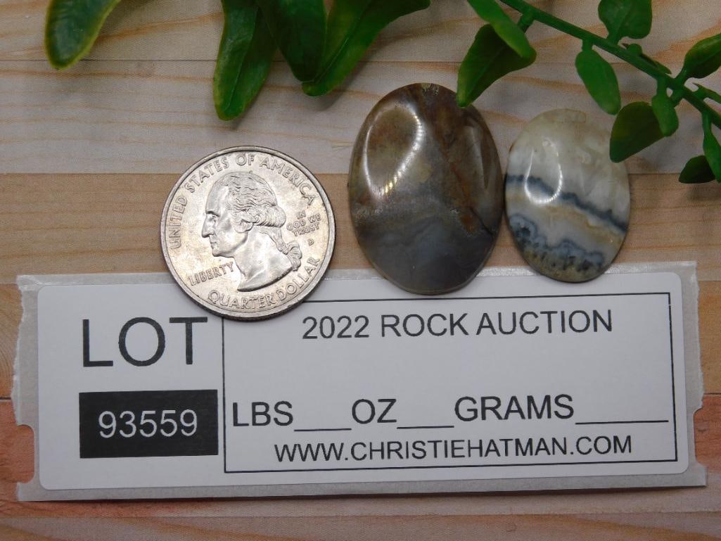 CABOCHONS ROCK STONE LAPIDARY SPECIMEN - 2