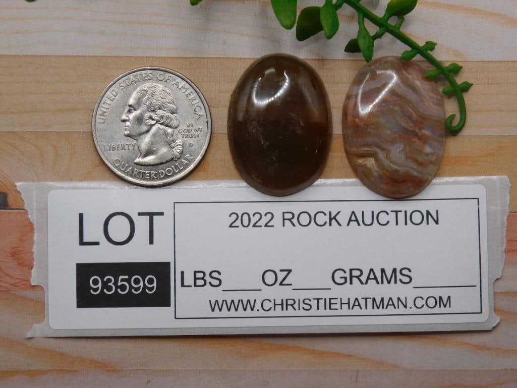 CABOCHONS ROCK STONE LAPIDARY SPECIMEN - 2