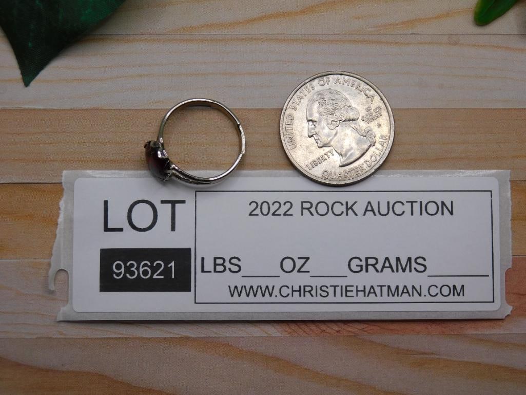 ABALONE RING ROCK STONE LAPIDARY SPECIMEN - 2