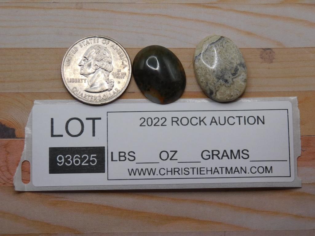 CABOCHONS ROCK STONE LAPIDARY SPECIMEN - 2