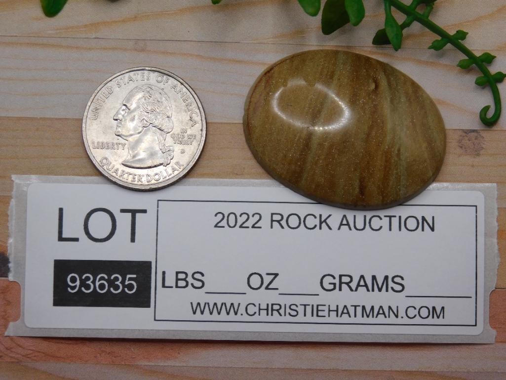 JASPER CABOCHON ROCK STONE LAPIDARY SPECIMEN - 2