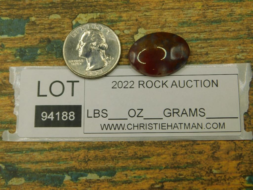 CABOCHON ROCK STONE LAPIDARY SPECIMEN - 2