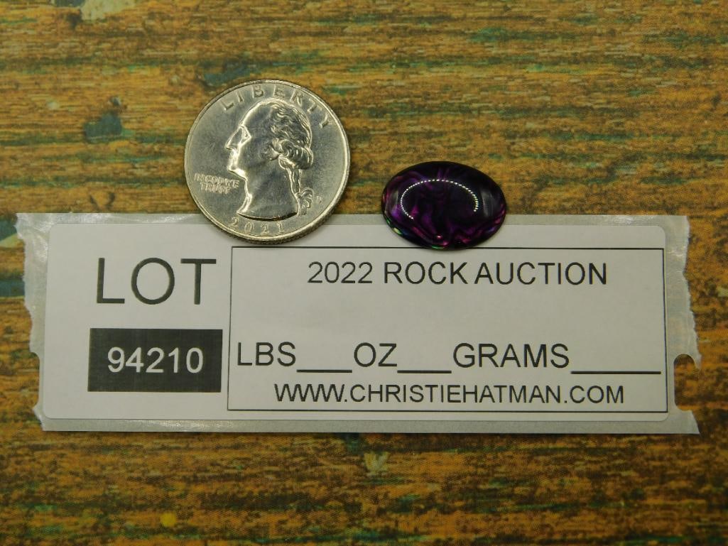 ABALONE CABOCHONS ROCK STONE LAPIDARY SPECIMEN - 3