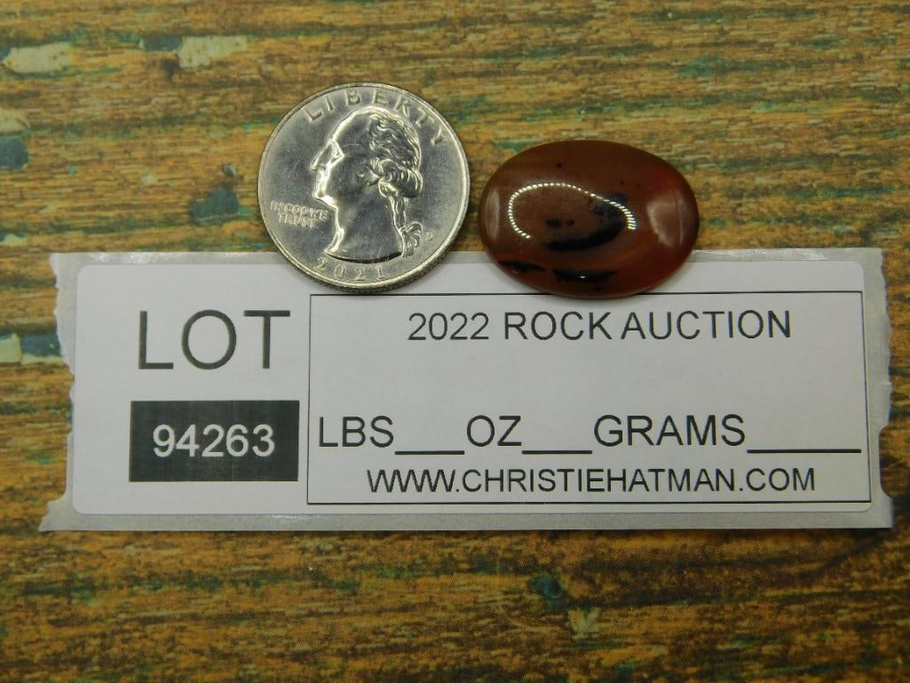 CABOCHON ROCK STONE LAPIDARY SPECIMEN - 2