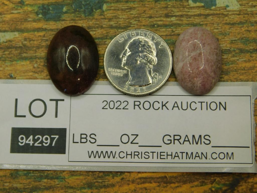 CABOCHONS ROCK STONE LAPIDARY SPECIMEN - 2