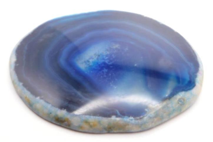 AGATE SLICE ROCK STONE LAPIDARY SPECIMEN: AGATE SLICE ROCK STONE LAPIDARY SPECIMEN