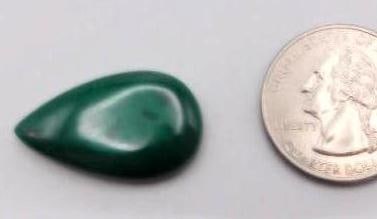 MALACHITE CABOCHON ROCK STONE LAPIDARY SPECIMEN - 2