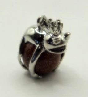 GOLDSTONE FROG PENDANT ROCK STONE LAPIDARY SPECIMEN: GOLDSTONE FROG PENDANT ROCK STONE LAPIDARY SPECIMEN