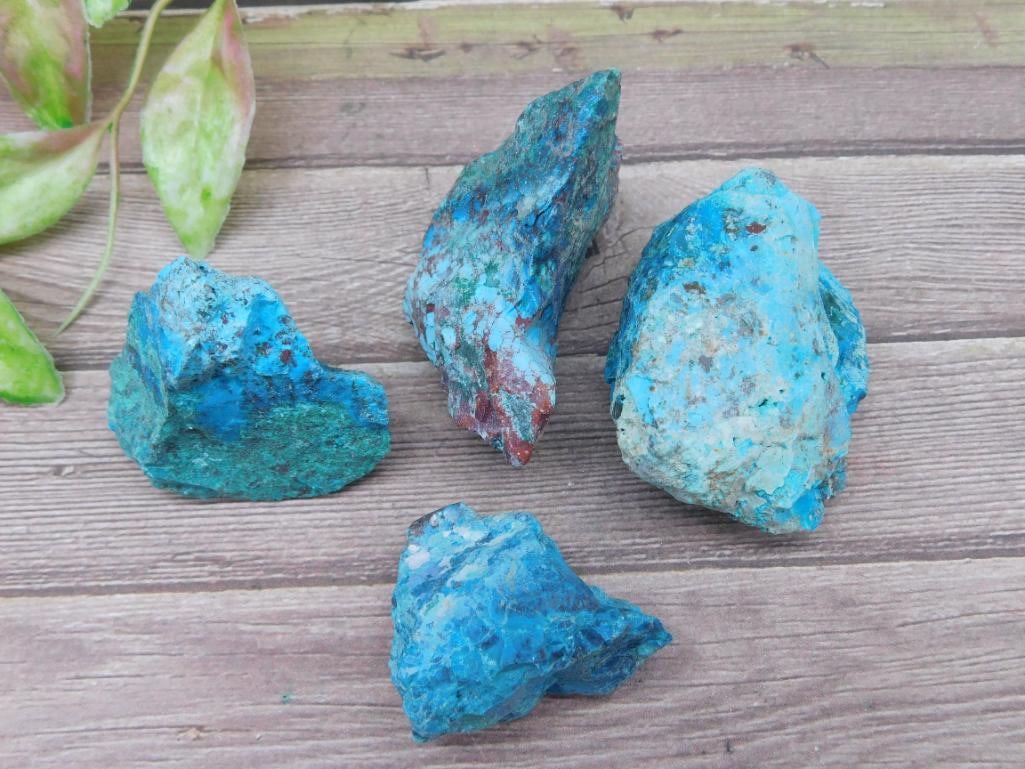 CHRYSOCOLLA ROCK STONE LAPIDARY SPECIMEN - 2