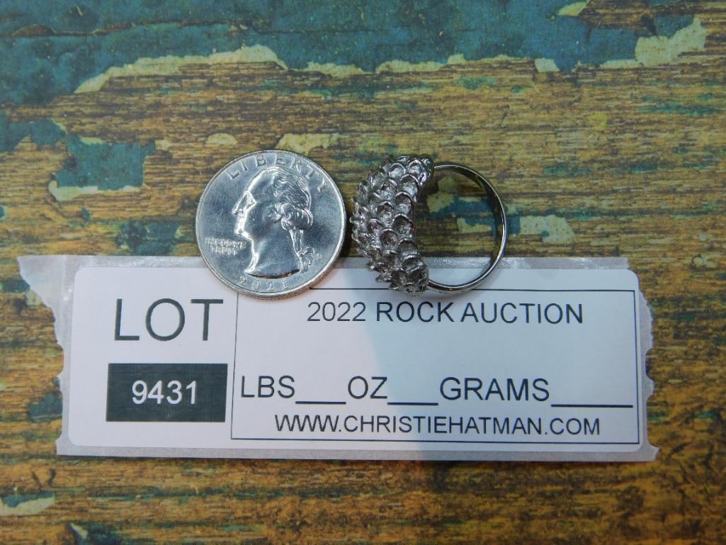 RING ROCK STONE LAPIDARY SPECIMEN - 4