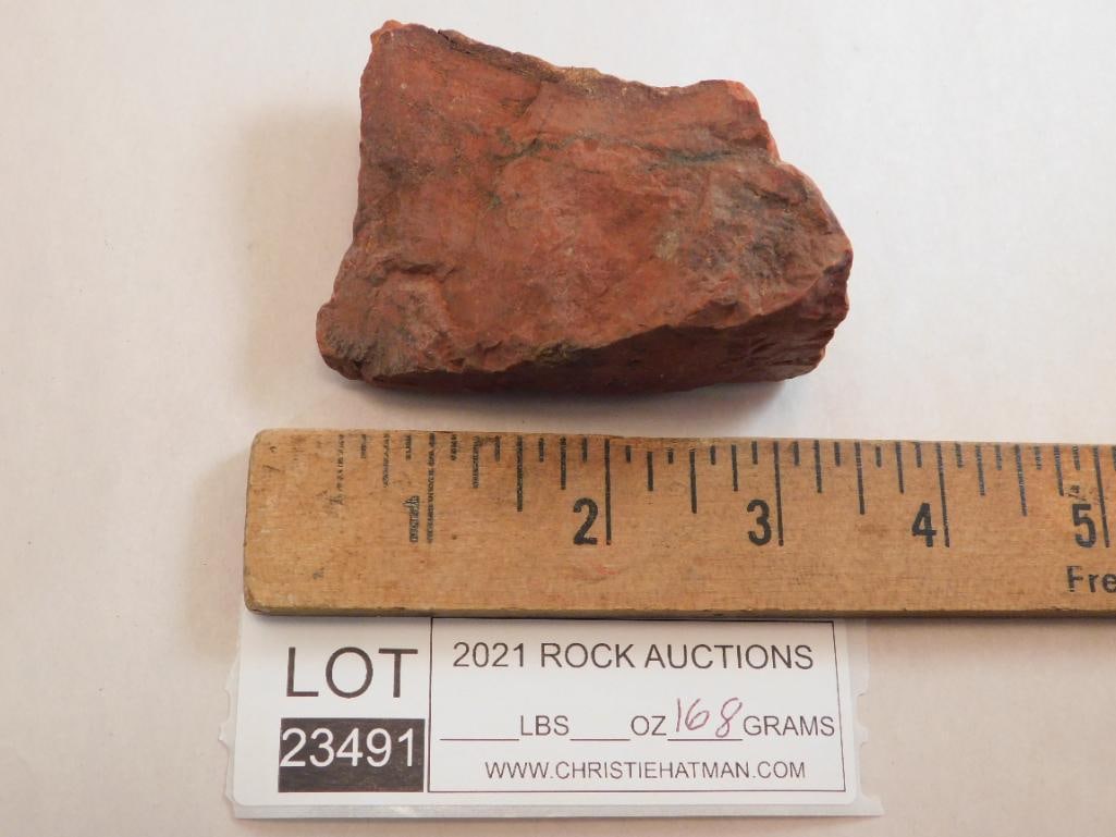 RED JASPER ROCK STONE LAPIDARY SPECIMEN - 2