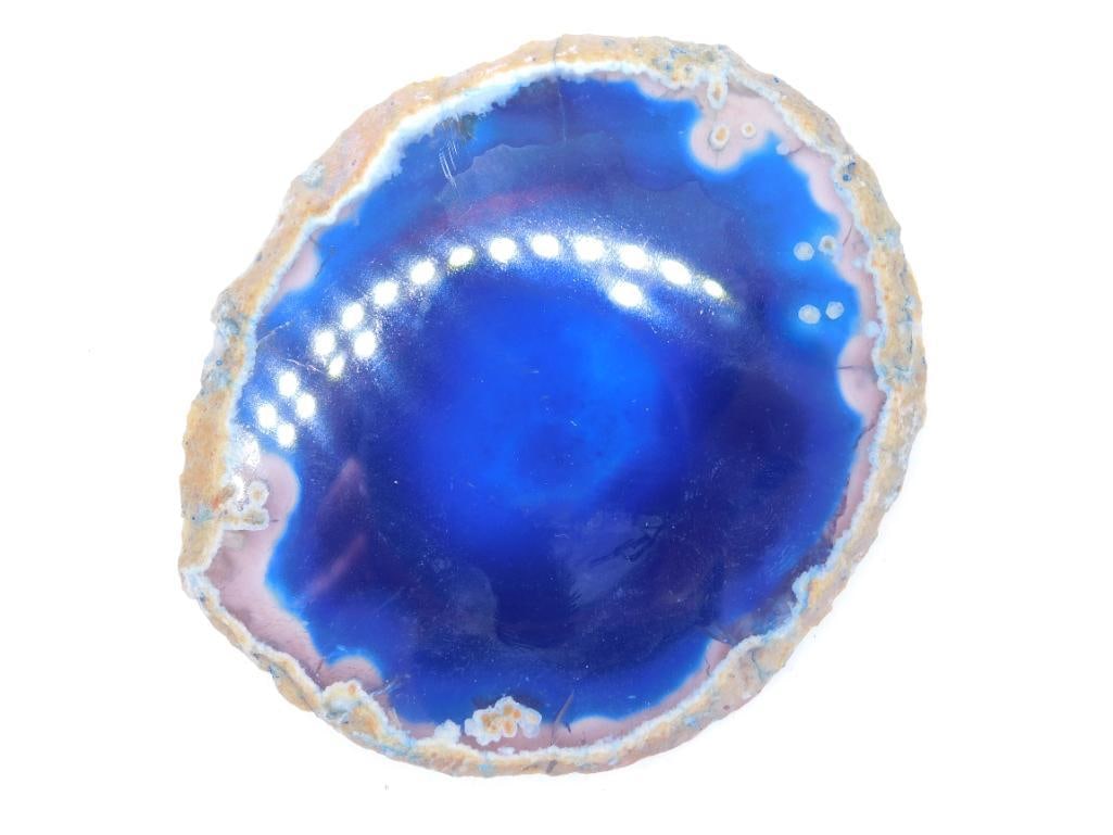 AGATE SLICE ROCK STONE LAPIDARY SPECIMEN - 2