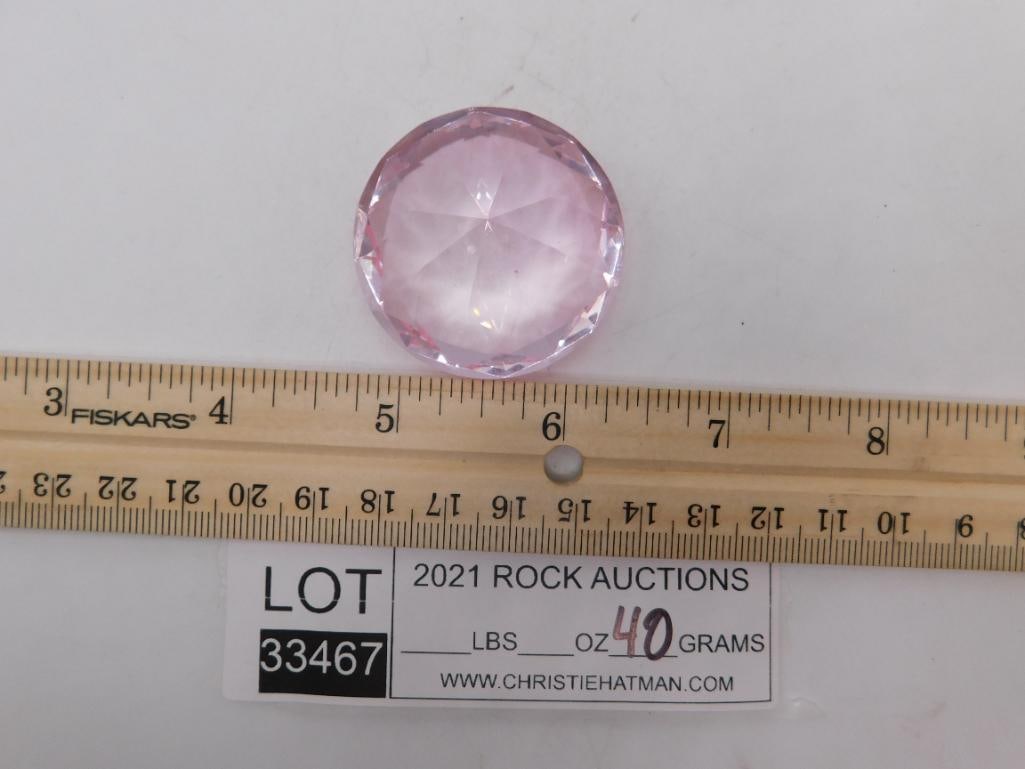 DISPLAY DIAMOND ROCK STONE LAPIDARY SPECIMEN - 4
