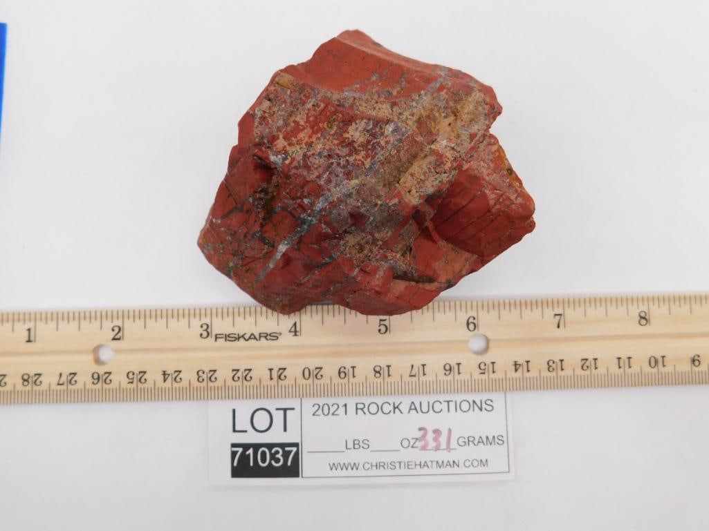 RED JASPER ROCK STONE LAPIDARY SPECIMEN - 3