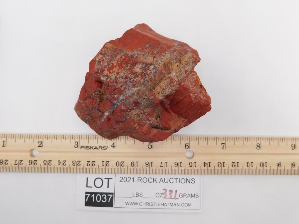 RED JASPER ROCK STONE LAPIDARY SPECIMEN - 4