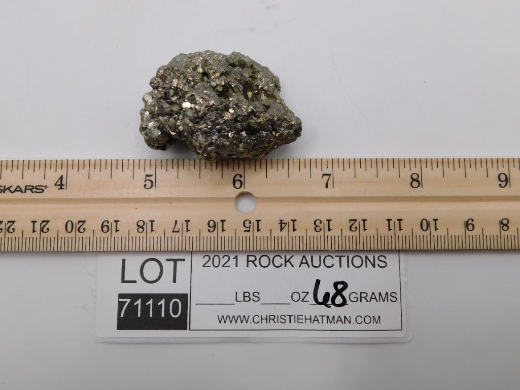 PYRITE ROCK STONE LAPIDARY SPECIMEN - 3