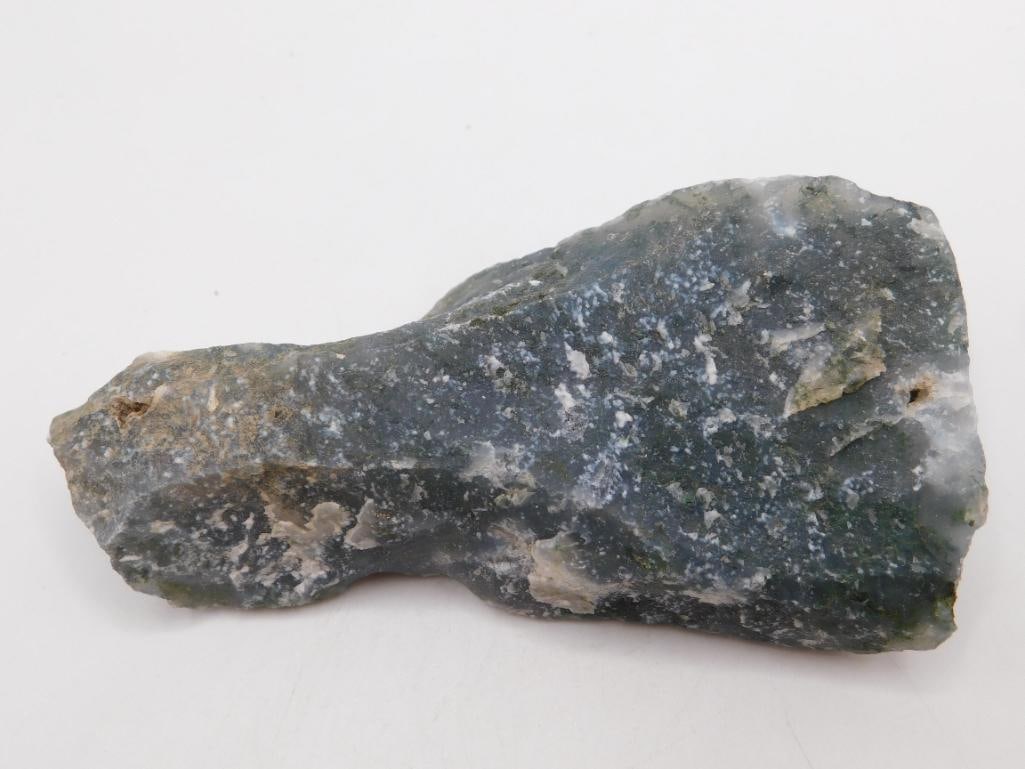 MOSS PLUME ROCK STONE LAPIDARY SPECIMEN: MOSS PLUME ROCK STONE LAPIDARY SPECIMEN