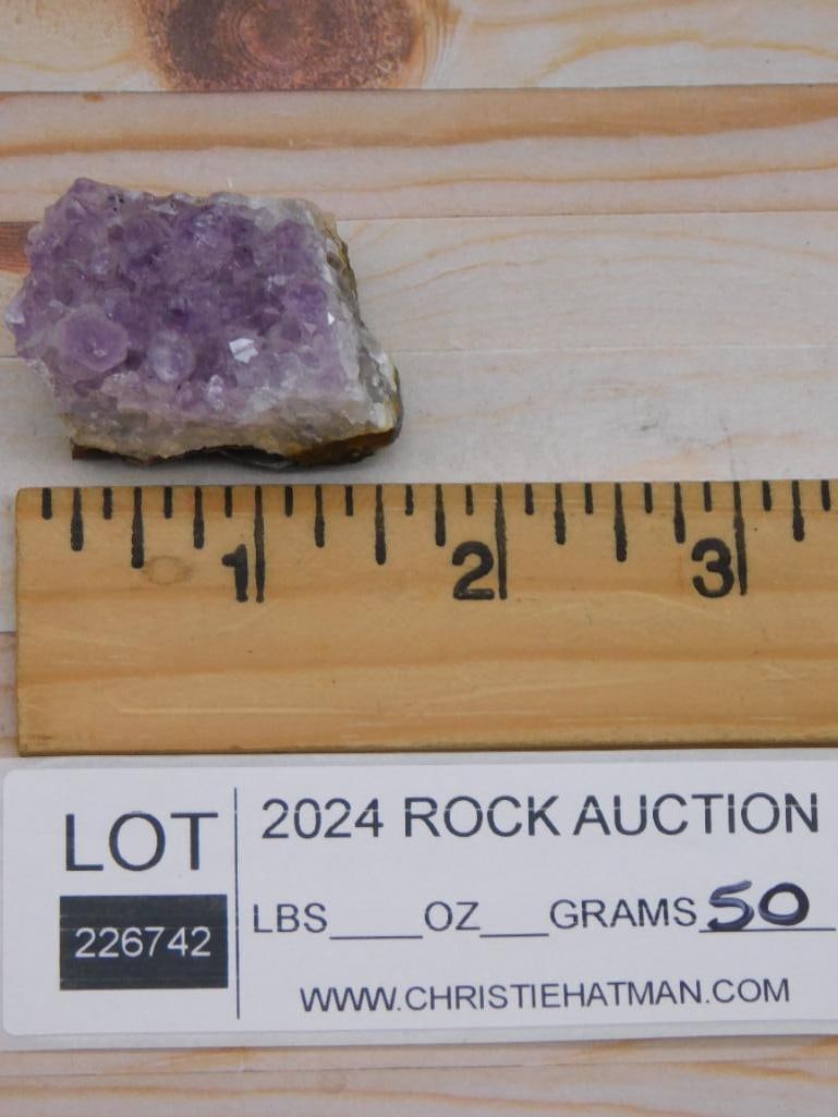 AMETHYST ROCK STONE LAPIDARY SPECIMEN - 2