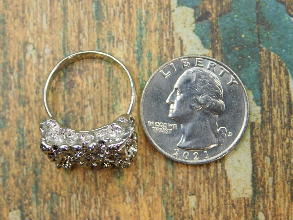 RING ROCK STONE LAPIDARY SPECIMEN - 4