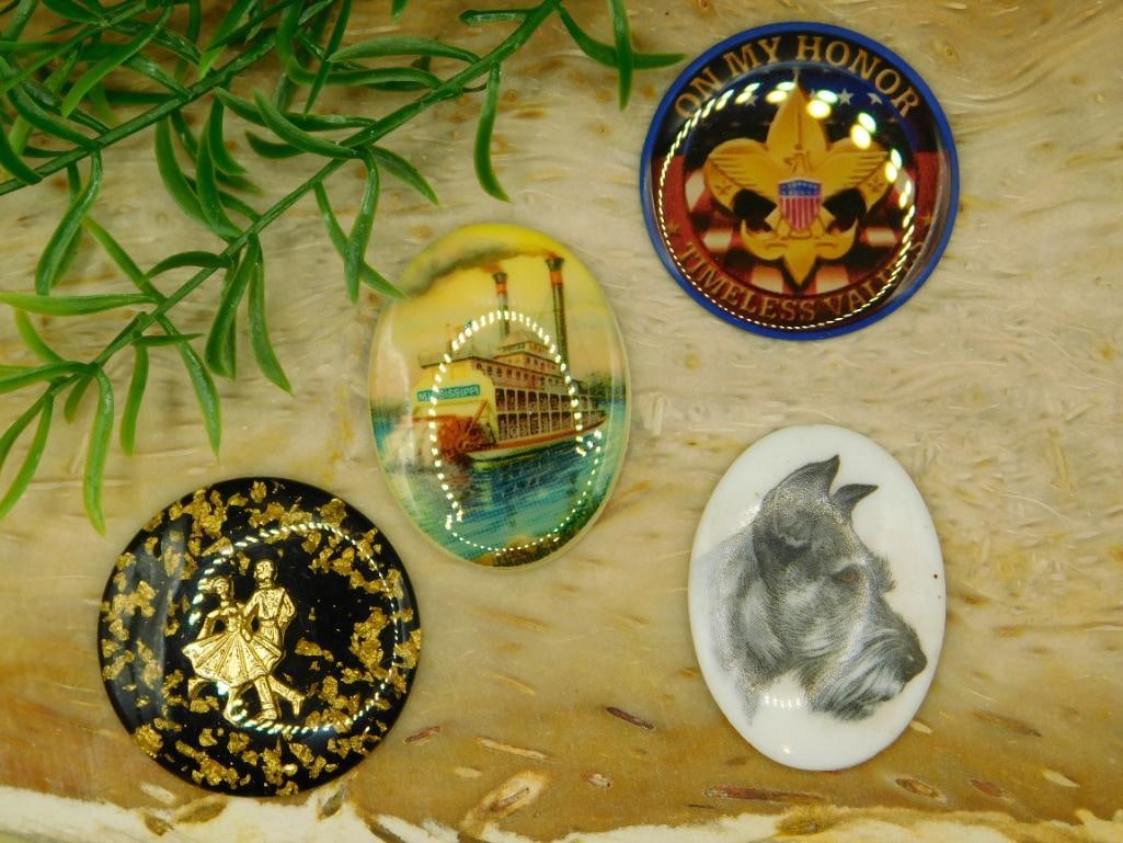 MIXED CABOCHON LOT ROCK STONE LAPIDARY SPECIMEN: MIXED CABOCHON LOT ROCK STONE LAPIDARY SPECIMEN